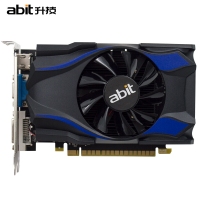 升技（abit）GT730 4G DDR3 入門級家用/辦公 獨(dú)立顯卡 HDMI+VGA+DVI