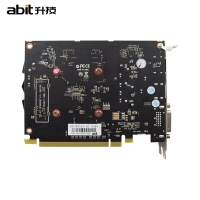升技（abit） RX550 4G GDDR5 128bit 獨立游戲顯卡 HDMI+DP+DVI