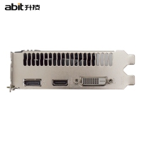 升技（abit） RX550 4G GDDR5 128bit 獨立游戲顯卡 HDMI+DP+DVI