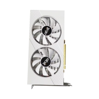 升技 RX580 8G D5 256bit 白色獨(dú)立游戲顯卡（雙風(fēng)扇） HDMI+DP+DVI