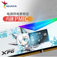 威剛龍耀DWROG DWROG RGB 吹雪 32G-6800(16GX2)燈條（釉白）DDR5