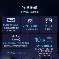 華碩PRIME X870-P主板 支持 CPU 9900X/9950X (AMDX870/socket AM5)