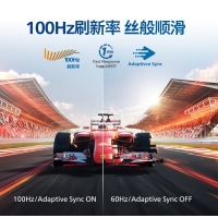飛利浦（PHILIPS）24E1N5500B 24英寸2K 100Hz電競游戲臺(tái)式電腦顯示器