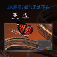 飛利浦（PHILIPS）24E1N5500B 24英寸2K 100Hz電競游戲臺(tái)式電腦顯示器