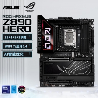 華碩（ASUS）ROG MAXIMUS Z890 HERO 主板 支持 CPU 285K/265K/265KF