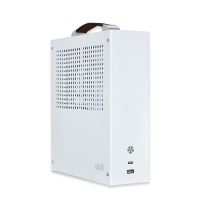 升技(abit) i29 核顯便攜4L手提小機(jī)箱 1U電源 ITX主板 i29機(jī)箱 雪山白