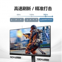 飛利浦25M2N3200 24.5英寸電競小鋼炮 原生180Hz 1ms IPS屏顯示器 升降旋轉(zhuǎn) 游戲臺式電腦顯示屏