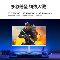 飛利浦27M2N5501 27英寸2K原生180Hz電腦顯示屏FastIPS 1ms HDR400升降旋轉(zhuǎn)白色EVNIA電競游戲