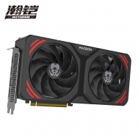 瀚鎧（VASTARMOR）AMD Radeon RX 7700 XT 黑色合金 12GB GDDR6 雙風(fēng)扇 電競游戲顯卡