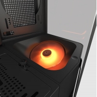 骨伽 星艦FV270 黑色 游戲電腦臺(tái)式主機(jī)箱 支持360水冷 旋轉(zhuǎn)臺(tái)/ATX主板/四面快拆/270°海景房