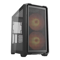 骨伽 乘風(fēng)MX600 mini 黑色 臺(tái)式玻璃側(cè)透機(jī)箱 支持MATX主板360水冷/網(wǎng)孔面板