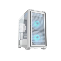 骨伽 乘風(fēng)MX600 mini 白色 臺(tái)式玻璃側(cè)透機(jī)箱 支持MATX主板360水冷/網(wǎng)孔面板