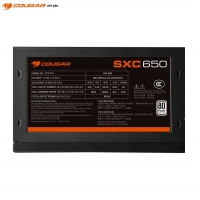 骨伽 SXC650黑色 額定650W 白牌直出 靜音寬幅電腦主機(jī)電源