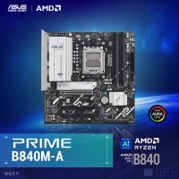 華碩（ASUS）PRIME B840M-A 主板 CPU 7800X3D/9800X3D/9600X( socket AM5)