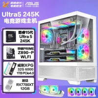 【酷睿Ultra 5 245K主機(jī)】酷睿Ultra 5 245K/Z890/32G/1TB/RX7700XT電競游戲主機(jī)