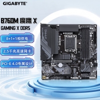 技嘉（GIGABYTE）魔鷹X B760M GAMING X DDR4 主板支持CPU 1390013700KF