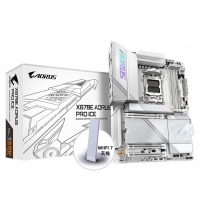 技嘉（GIGABYTE）電競冰雕X870E AORUS PRO ICE主板DDR5支持AMD CPU AM5 9900X