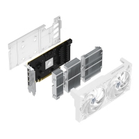 瀚鎧（VASTARMOR）AMD Radeon RX 7650 GRE 白色合金 雙風(fēng)扇 8GB 電競游戲臺式機(jī)顯卡