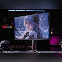 AOC 愛攻 AG275UXM 27英寸顯示器 4K 165Hz 1152區(qū)QD-MiniLED 快速液 電競(jìng)顯示屏
