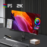 AOC 27寸 Q27P10 2K高清 IPS廣視角 100HZ 快拆旋轉(zhuǎn)升降支架 家用 辦公 液晶電腦顯示器