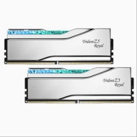 芝奇（G.SKILL）皇家戟 32GB(16Gx2)套裝 DDR5 6000頻率 EXPO版RGB燈條-銀色/C28