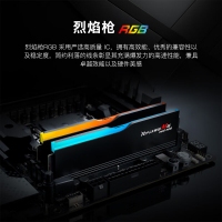 芝奇（G.SKILL）烈焰槍 64GB(32Gx2) DDR5 6000 RGB 燈條-黑色/AMD EXPO/C28