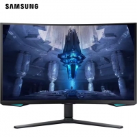 三星 32英寸 S32BG754NC MiniLED屏 4K曲面 165Hz電競升降旋轉 顯示器