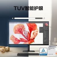 三星 27寸平面 S27D706EAC 4K IPS 99%sRGB 10.7億色 護(hù)眼低閃爍 辦公 顯示器