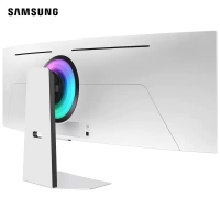 三星 49寸曲面 S49DG932SC 新OLED 5K 240Hz 0.03MS 內(nèi)置音箱 帶魚屏顯示器